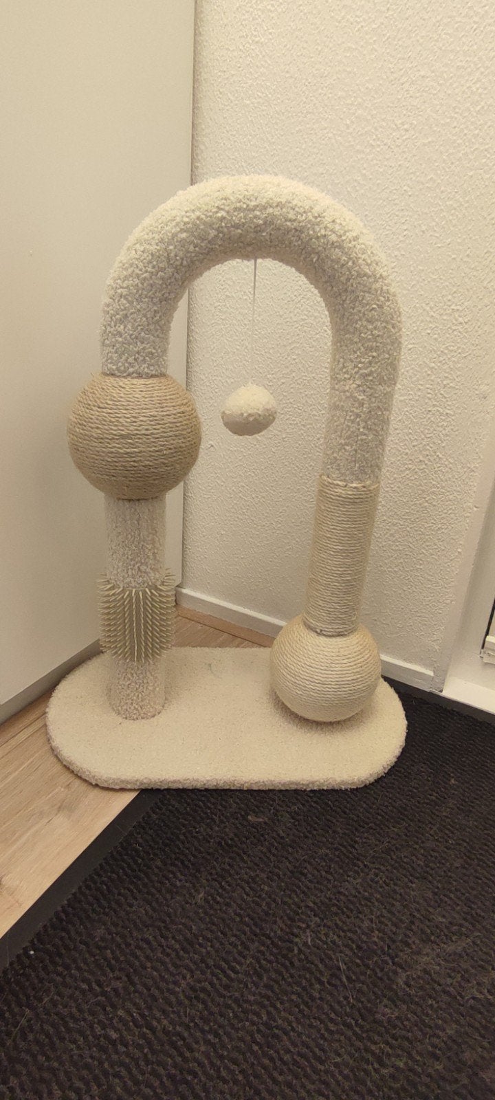 Teddy stof krabpaal nieuw, Dieren en Toebehoren, Ophalen, Nieuw, Krabpaal