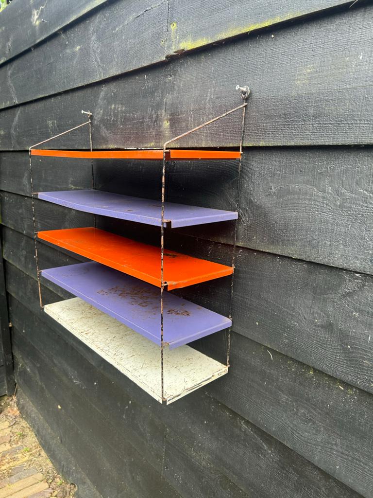 Vintage Tomado wandrek - kleurrijk en functioneel, Ophalen of Verzenden