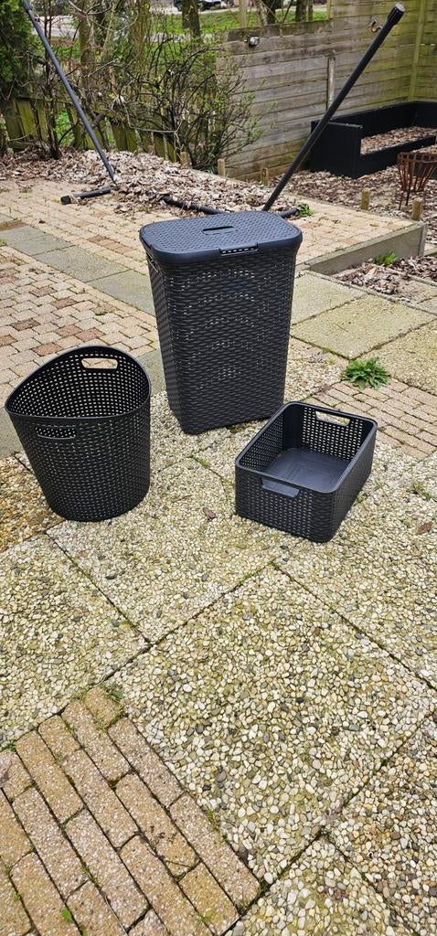 Curver Wasmanden set, Ophalen