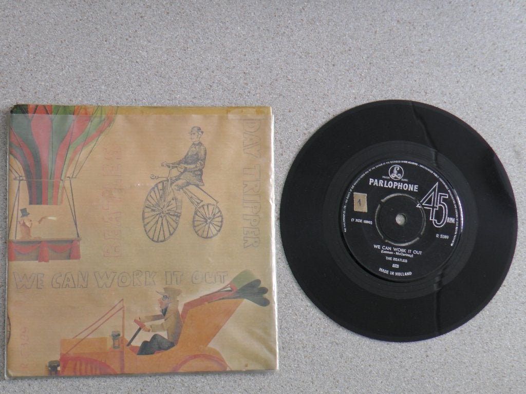 Beatles - We can work it out VINYL SINGLE, Cd's en Dvd's, Vinyl Singles, Gebruikt, Single, 1960 - 1969, Pop, 7 inch, Ophalen of Verzenden
