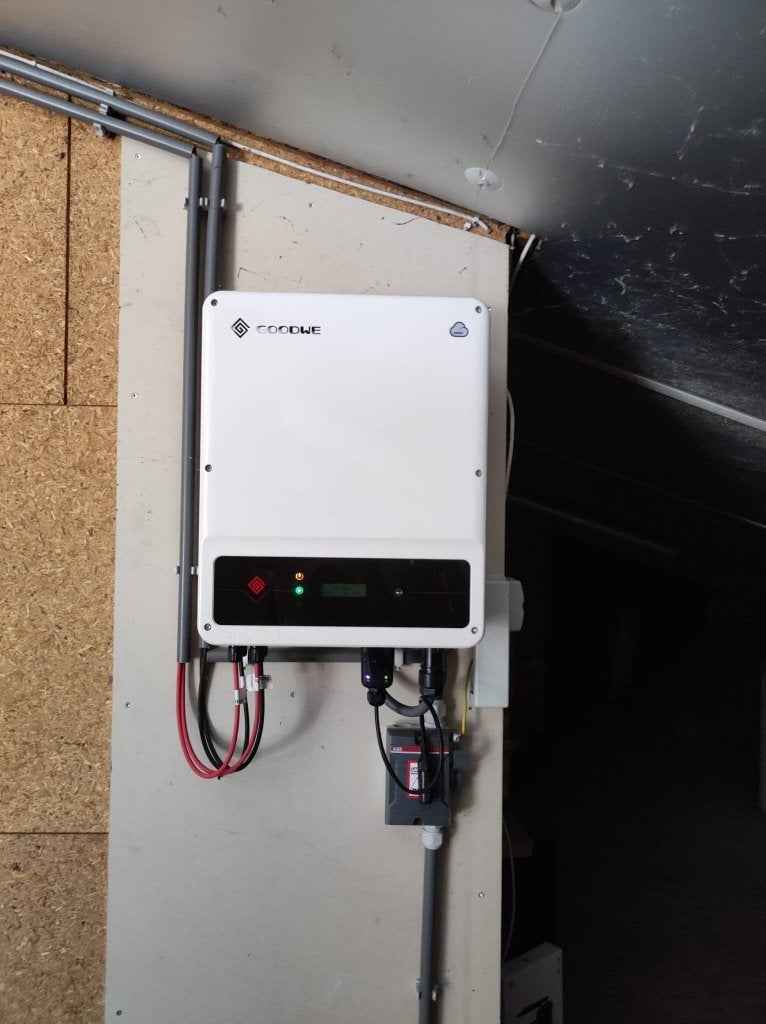 zonnepanelen systeem, Ophalen, Zo goed als nieuw, Compleet systeem