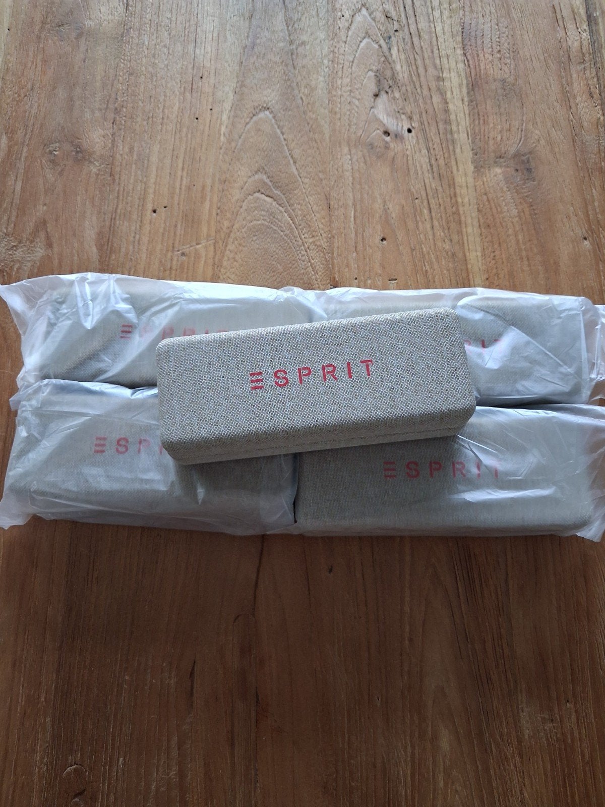 5x Nieuwe Originele ESPRIT Brillenkokers - 4 cm hoog, Verzenden, Nieuw, Overige merken