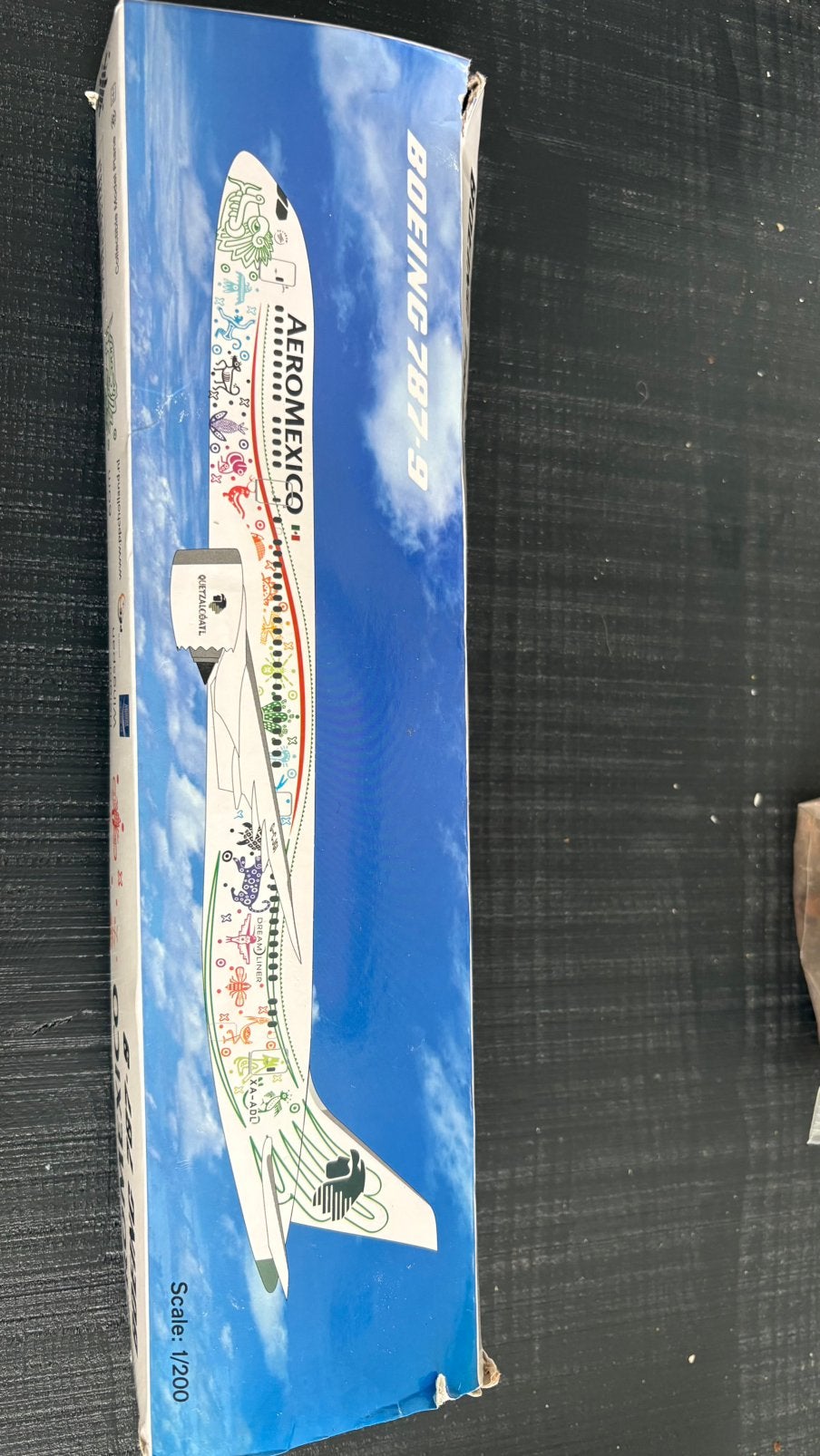 Model vliegtuig Aeromexico, Ophalen, Zo goed als nieuw, 1:72 tot 1:144, Overige merken