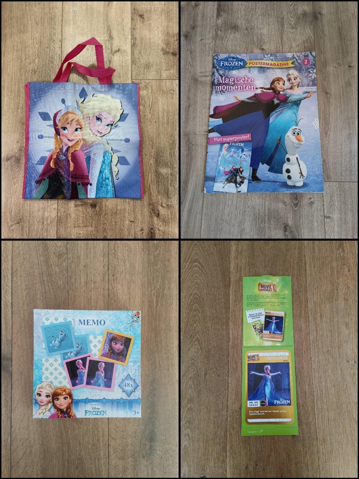 Frozen pakket, Ophalen of Verzenden, Overige figuren, Zo goed als nieuw