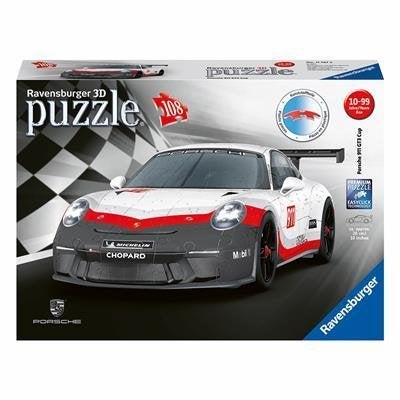 Ravensburger: 3D Porsche GT3 Cup, Ophalen of Verzenden, Minder dan 500 stukjes, Nieuw, Rubik's of 3D-puzzel