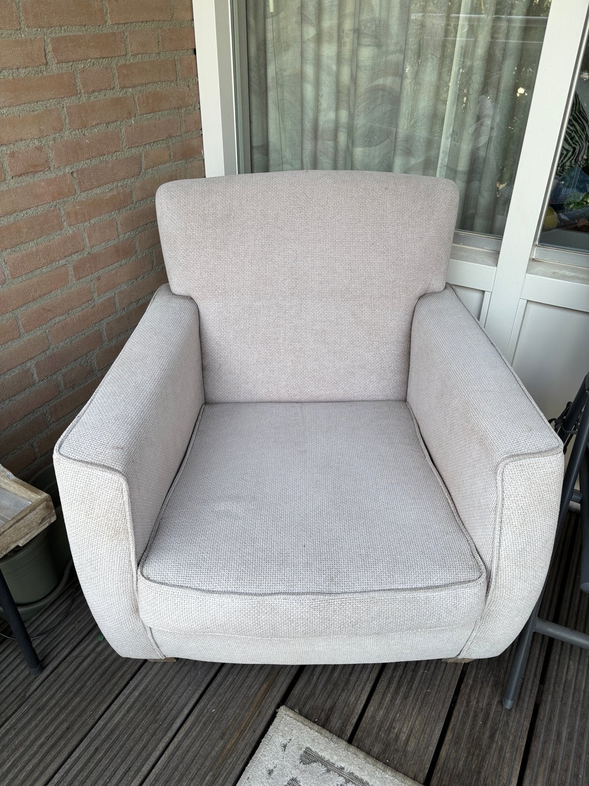 Comfortabele fauteuil Henders & Hazel | gebruikt, Ophalen, Gebruikt, Minder dan 75 cm, 75 tot 100 cm
