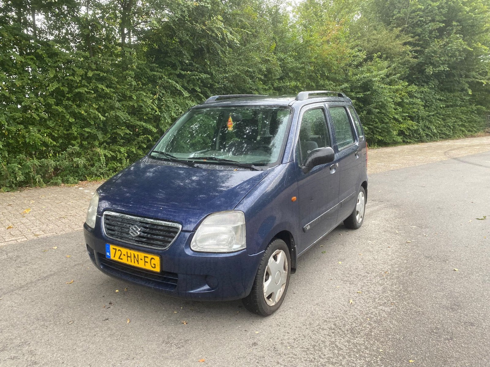 🚗 SUZUKI WAGON R 1.3 BJ 2001 🚗€599 Vaste prijs, Auto's, 450 kg, 31 €/maand, 4 cilinders, Blauw