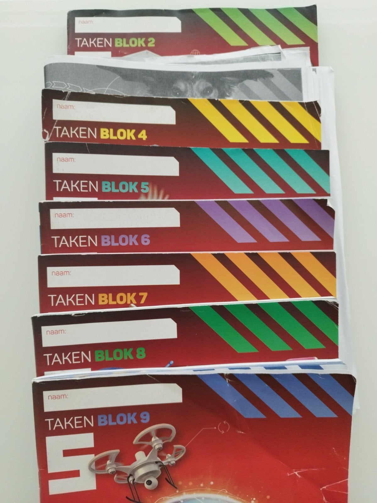 De Wereld in Getallen Groep 5 - Takenboeken, Ophalen of Verzenden, Zo goed als nieuw, Overige niveaus, Overige vakken