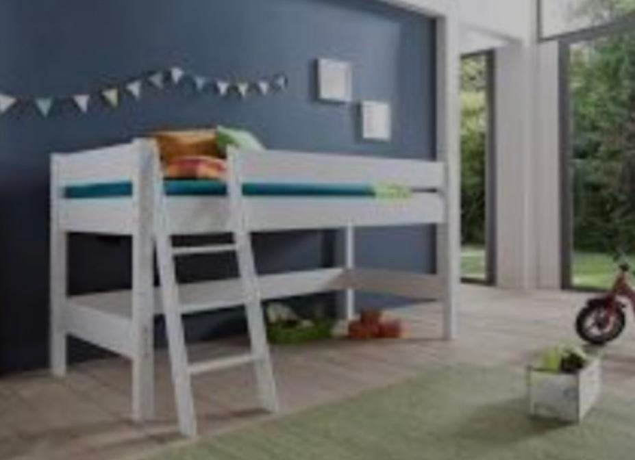 Half Hoogslaper / normaal bed voor 3-13jaar, Ophalen, Gebruikt, Halfhoogslaper