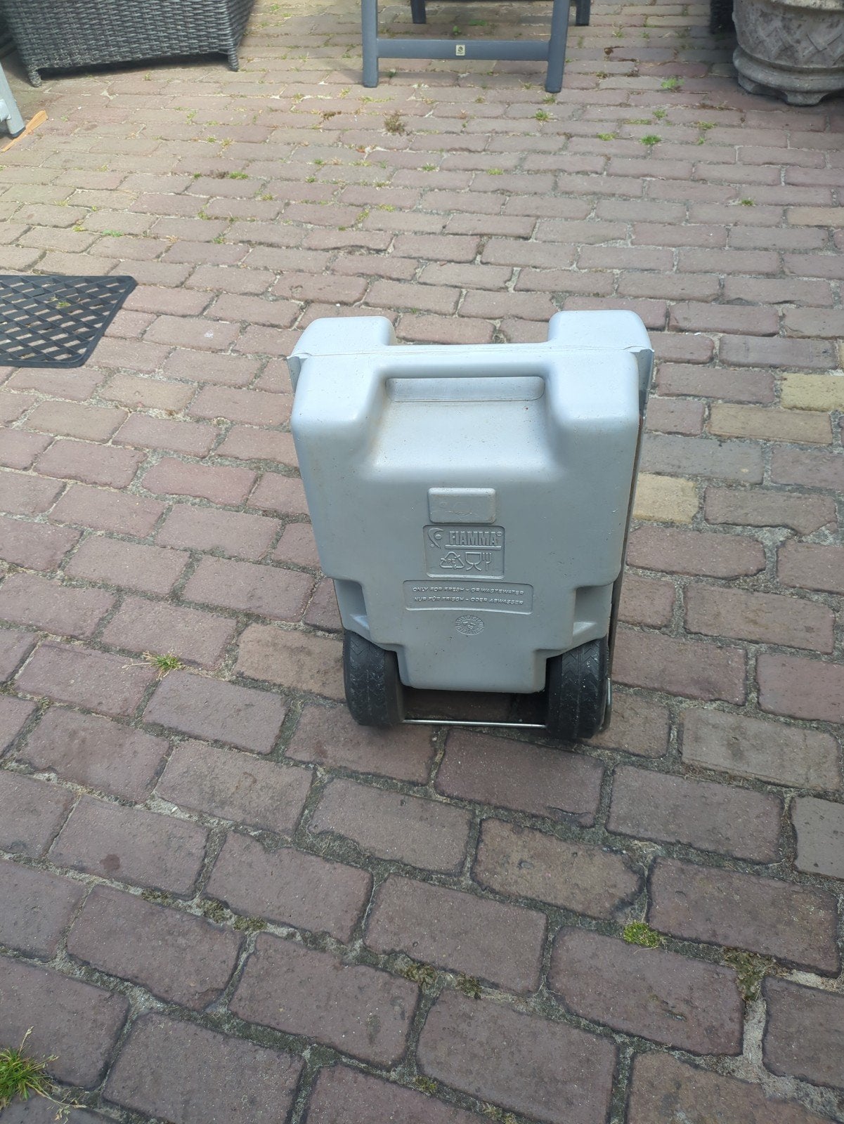 Fiamma Roll Tank 23L - Vuilwatertank op wielen, Ophalen of Verzenden, Zo goed als nieuw