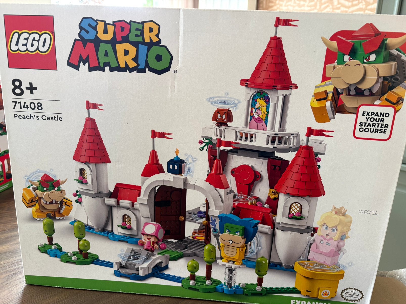 Peach’s castle nr 71408, Ophalen, Zo goed als nieuw