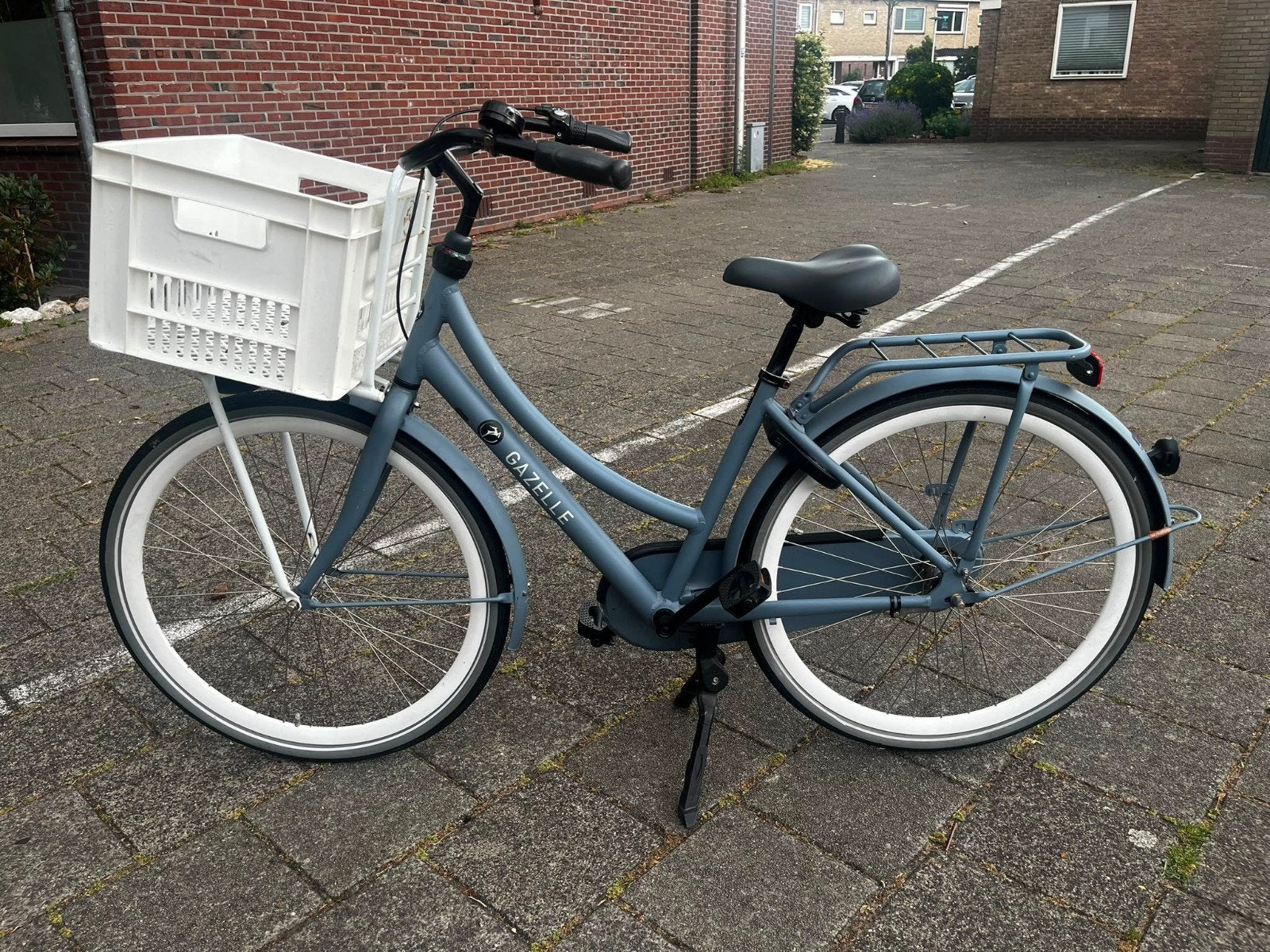 Gazelle puur stadsfiets, Fietsen en Brommers, Fietsen | Meisjes, Versnellingen, Zo goed als nieuw, Gazelle Puur NL, Ophalen