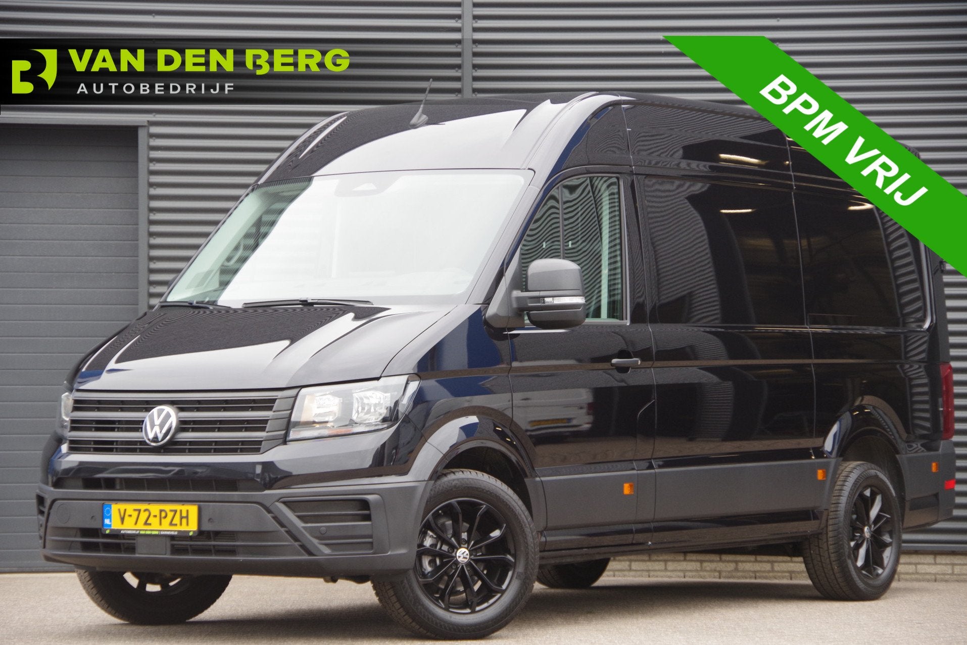 Volkswagen Crafter 35 2.0 TDI L3H3(L2H2) AUT. 3-ZITS, FACELI, Dealer onderhouden, Stof, Gebruikt, Euro 6