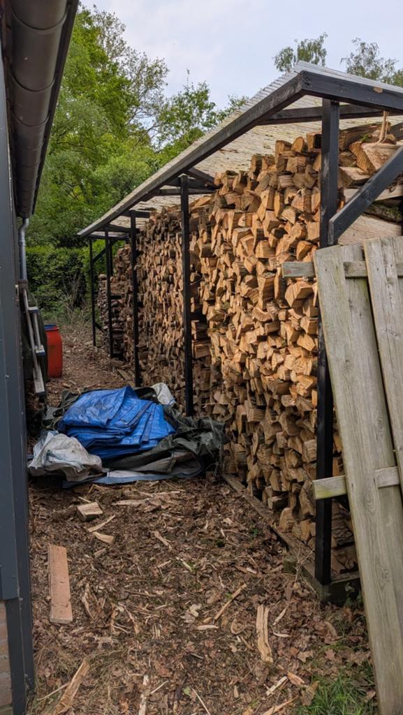 Haardhout/kachelhout, Tuin en Terras, Haardhout, 6 m³ of meer, Ophalen, Overige houtsoorten, Blokken