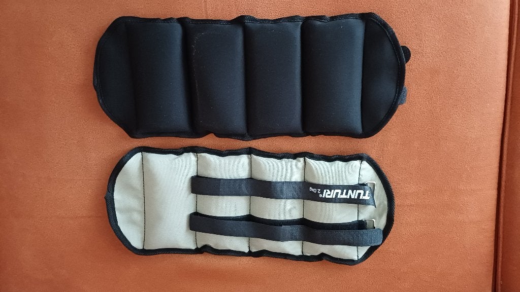 TUNTURI 2 KG enkelbanden - Gewichten voor training, Ophalen, Nieuw, Benen, Overige typen