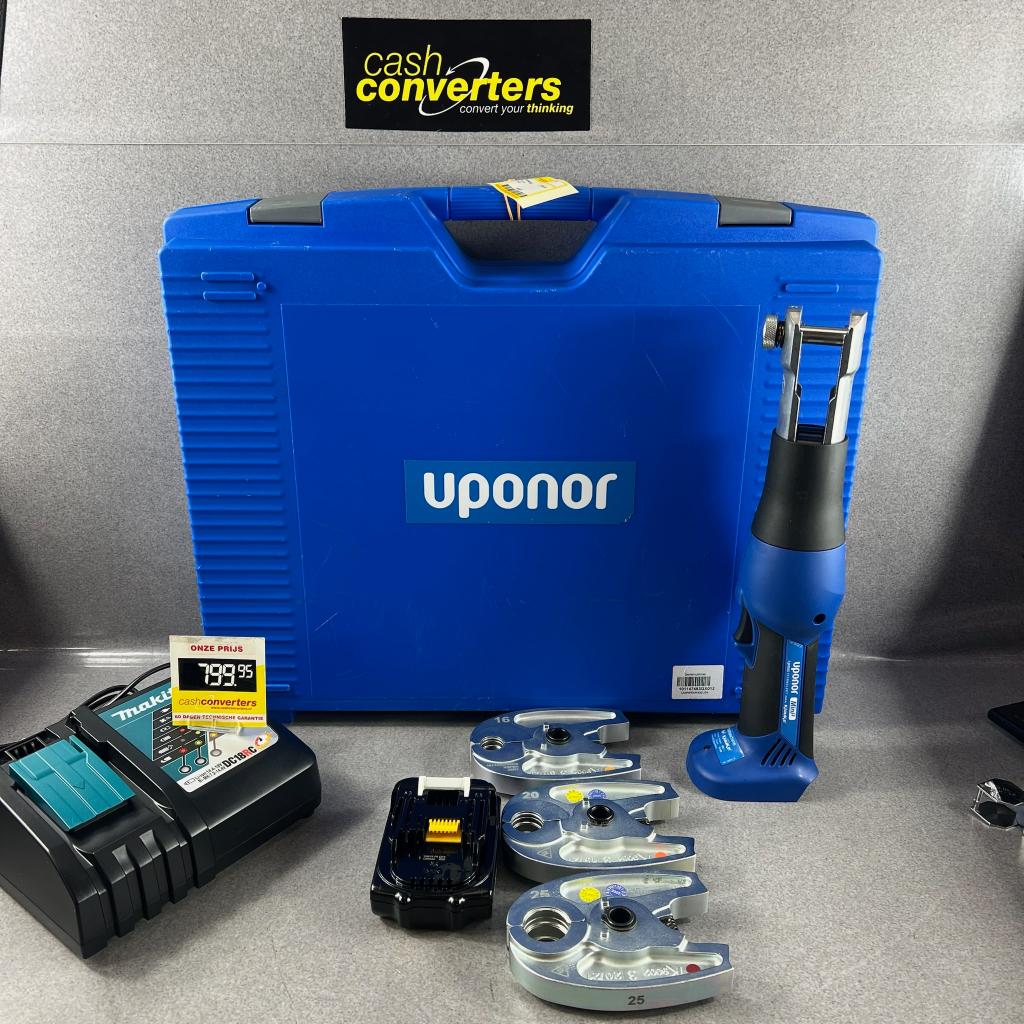 Uponor Mini 2 | Perstang | 3 persbekken | in koffer | 403625, Ophalen of Verzenden, Gebruikt