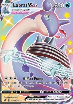 LAPRAS VMAX SV111/SV122 - SHINING FATES, Ophalen of Verzenden, Nieuw, Losse kaart, Foil