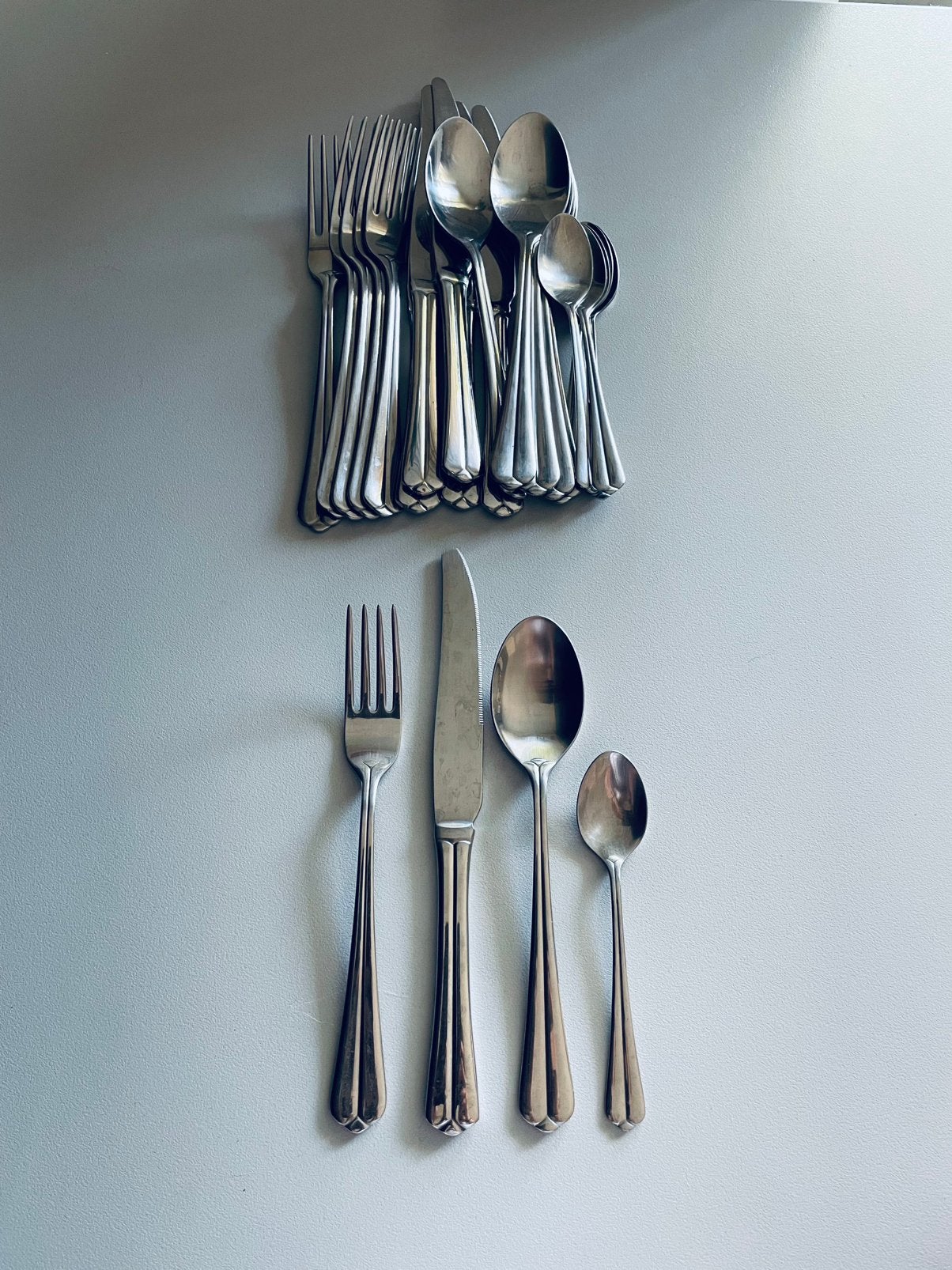 Vintage IKEA SVIT Complete Bestekset, Ophalen of Verzenden, Zo goed als nieuw, Rvs of Chroom, Vaatwasserbestendig