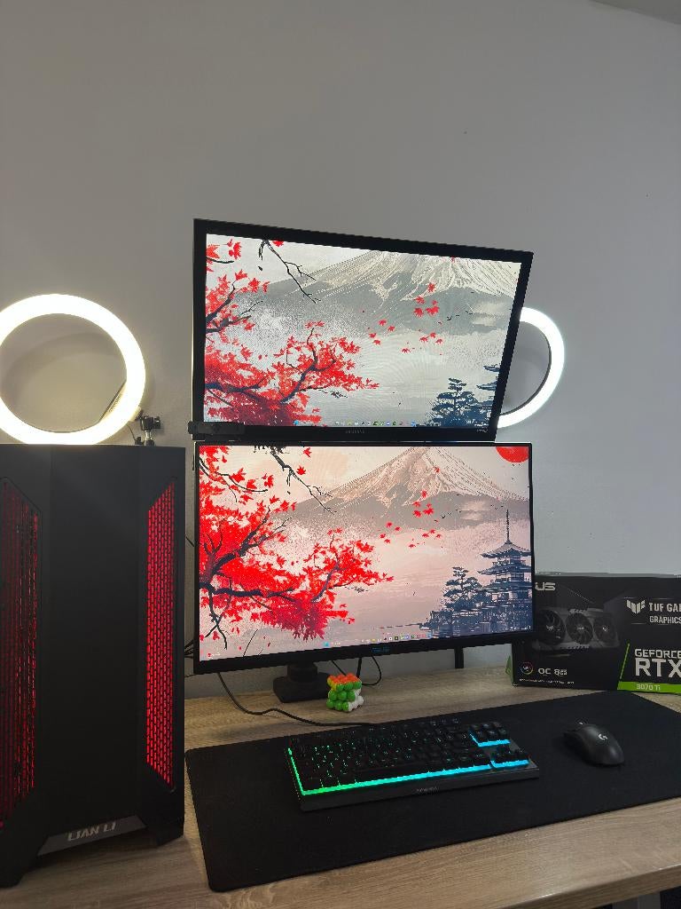 Krachtige Gaming PC RTX 3070 Ti Ryzen 5 5600X 32GB RAM, Computers en Software, Desktop Pc's, Zo goed als nieuw, 4 Ghz of meer