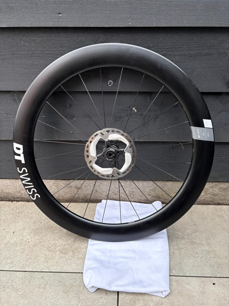 DT Swiss ARC 1400 Dicut 62mm DT Swiss 240 naven, Gebruikt, Racefiets, Carbon, Ophalen