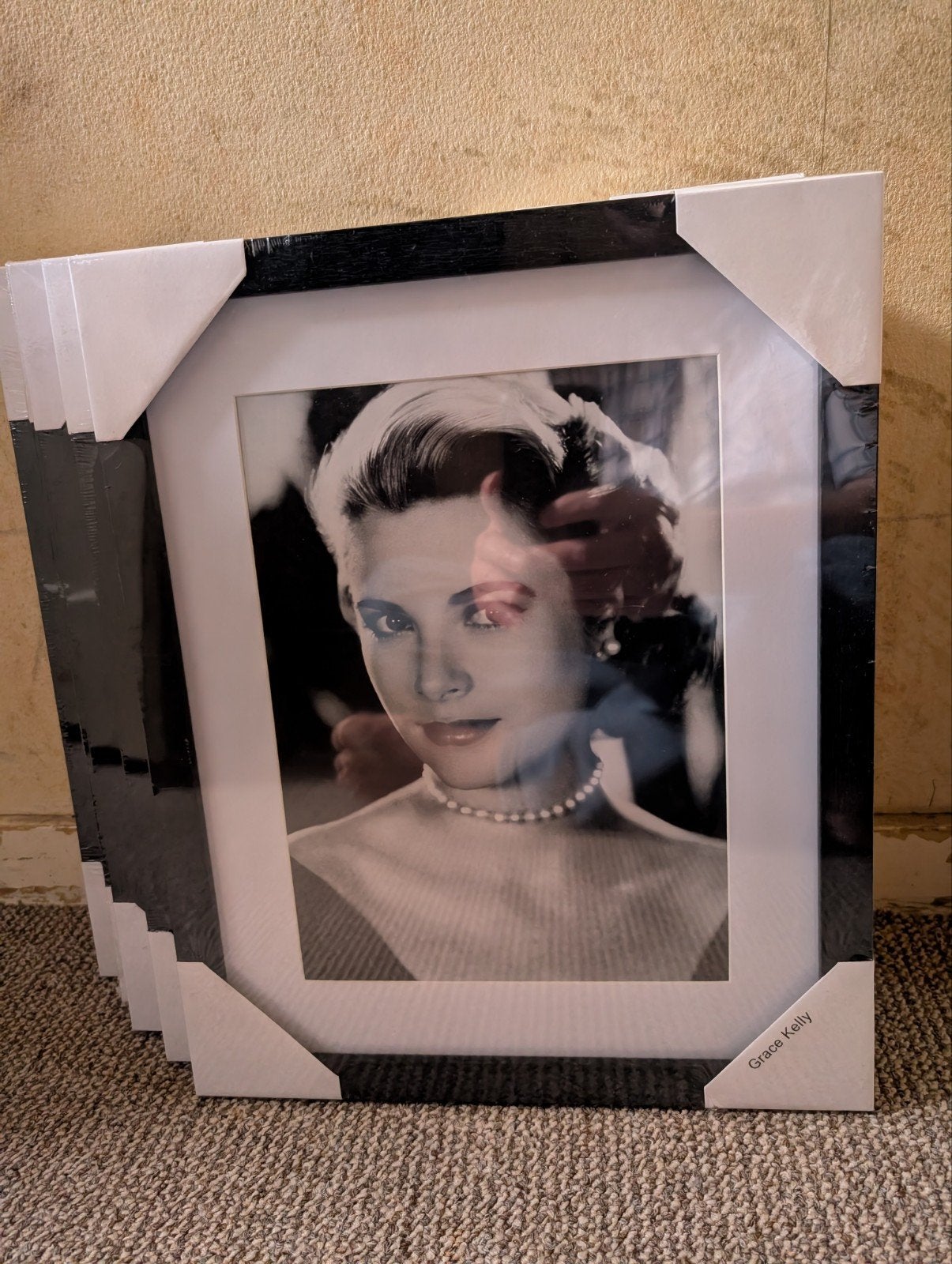 5x Wissellijst Zwart met Passepartout 31x37 cm Nieuw, Nieuw, Ophalen of Verzenden, Fotolijst, Verwisselbare inhoud