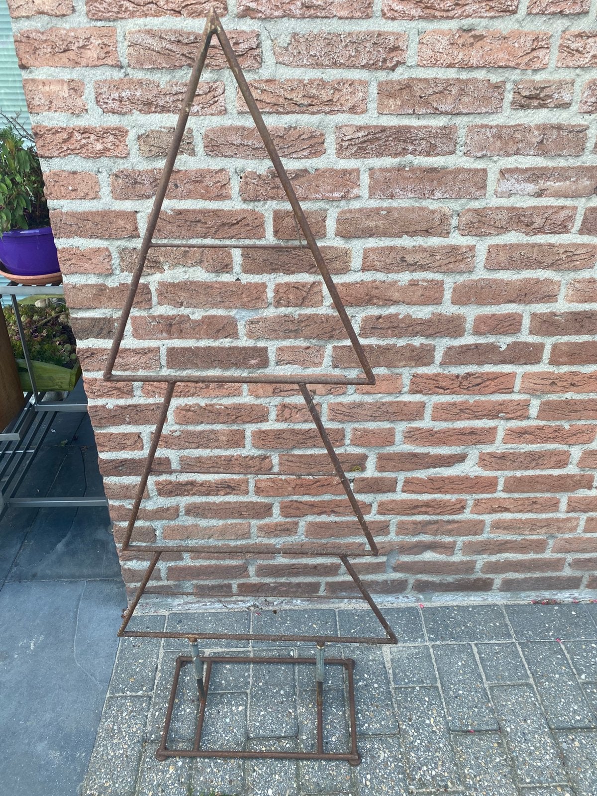 Stalen kerstboom, Diversen, Kerst, Ophalen, Gebruikt