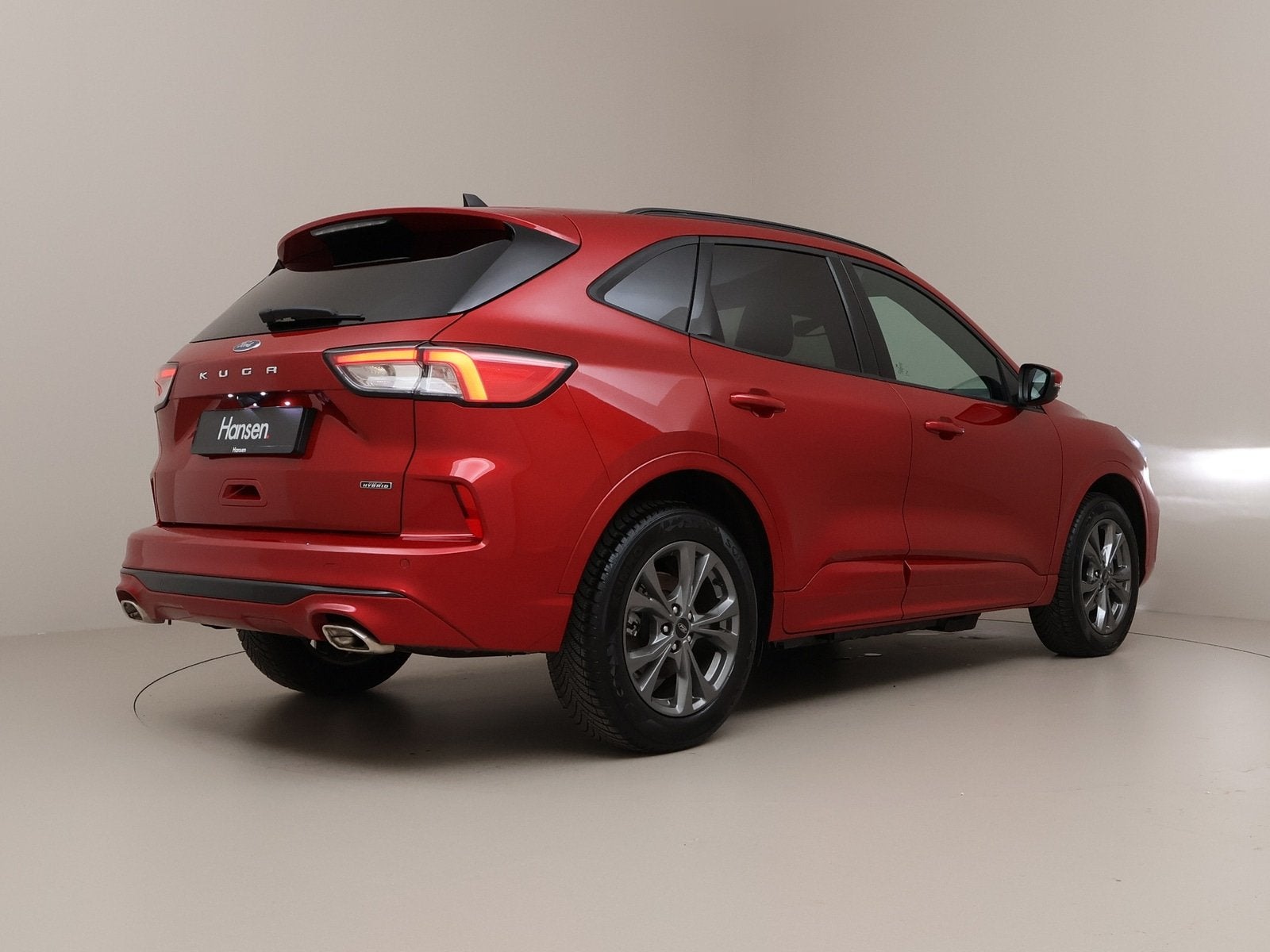 Ford Kuga 2.5 PHEV ST-Line X I Winterpakket I Cruise Control, Auto's, Gebruikt, Zwart, 4 cilinders, Bedrijf