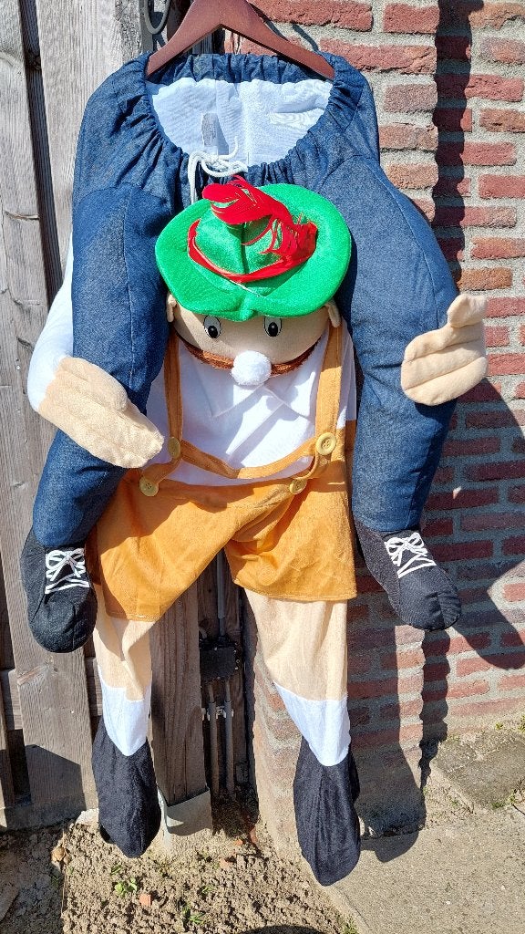 Oktoberfest piggypack kostuum, als nieuw, 2x gedragen, Kleding | Heren, Ophalen of Verzenden, Zo goed als nieuw