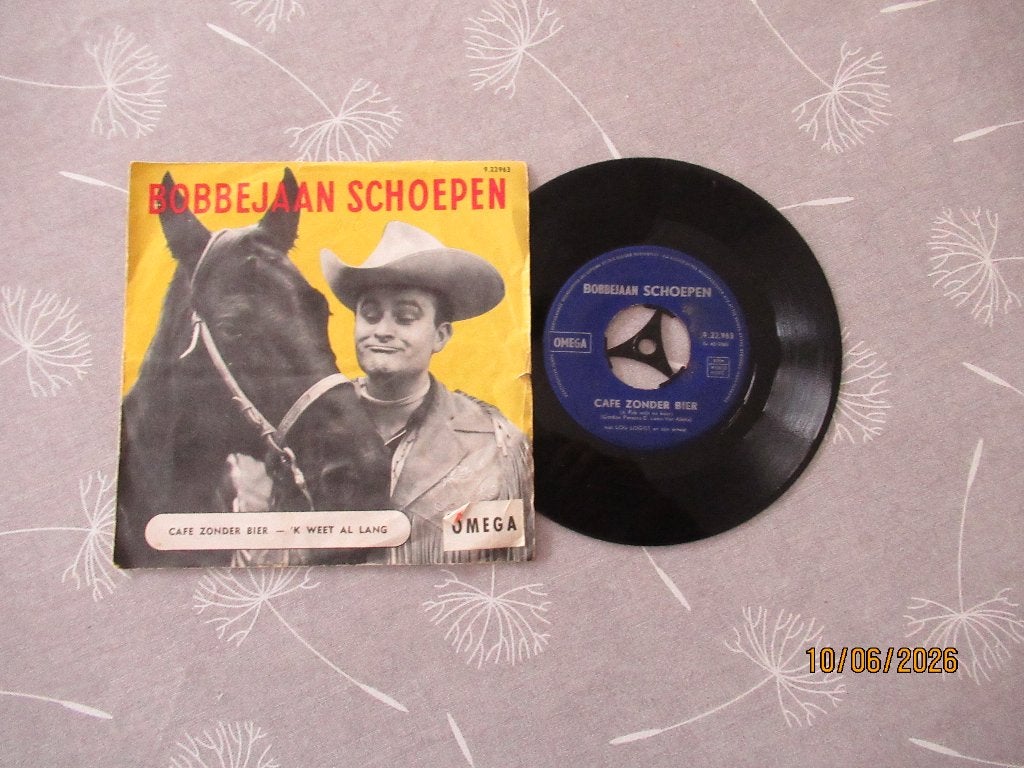 Bobbejaan Schoepen   Cafe zonder Bier, Gebruikt, 7 inch, Single, Ophalen of Verzenden