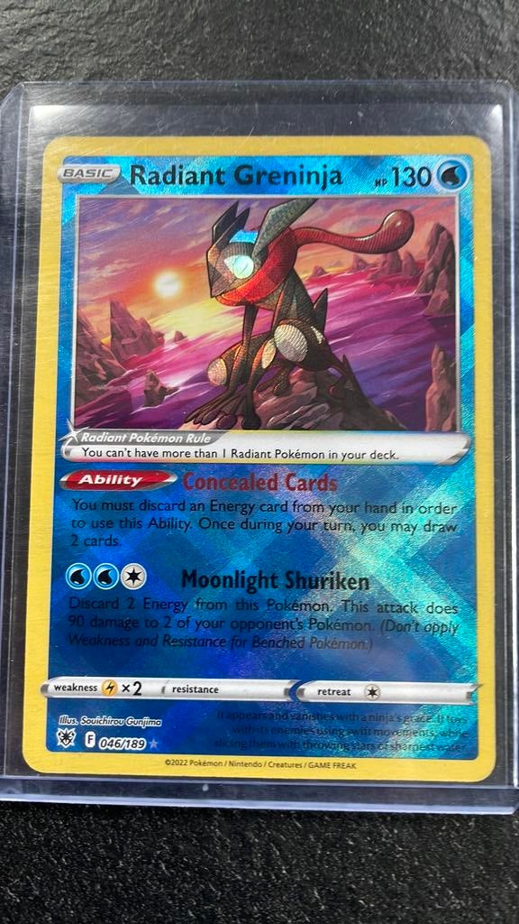 Radiant greninja 046/189 Pokemon, Ophalen of Verzenden