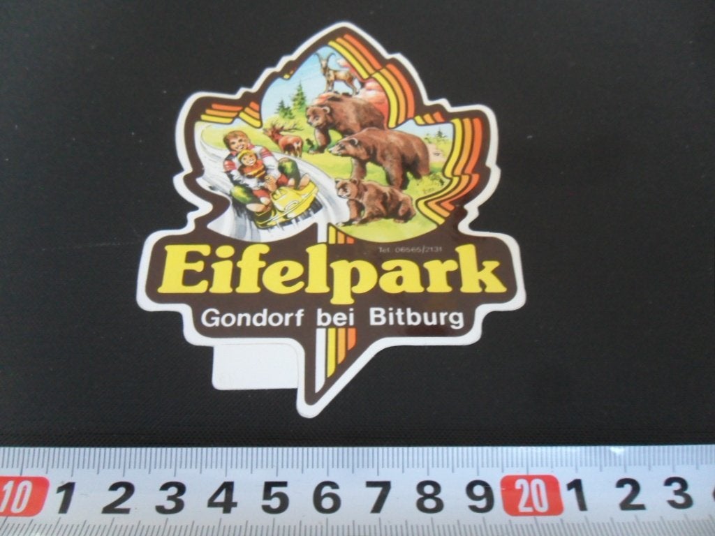 sticker Duitsland Gondorf bei Bitburg Eifelpark  LM097, Ophalen, Zo goed als nieuw