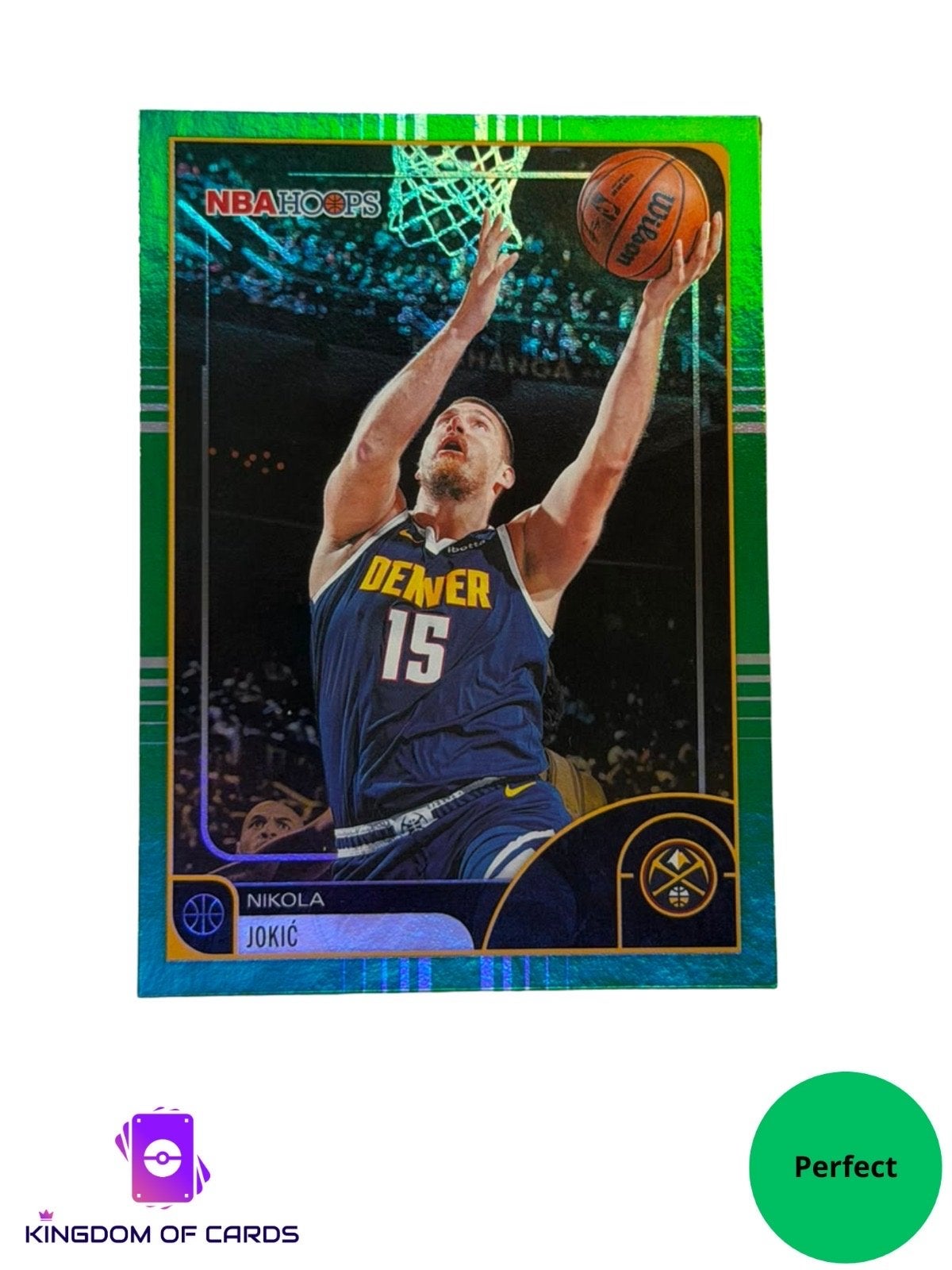 Nikola Jokic NBA Hoops Trading Card - Denver Nuggets, Ophalen of Verzenden, Zo goed als nieuw, Losse kaart