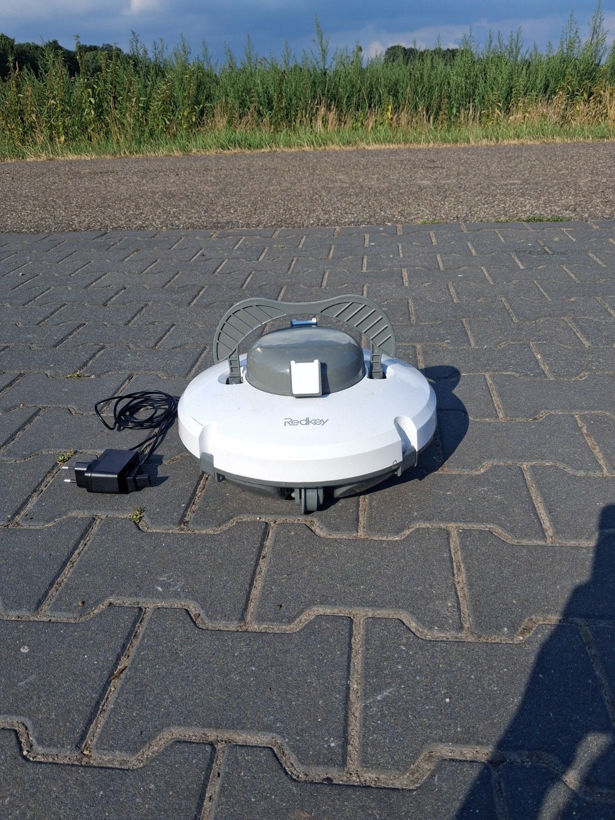 Redkey Robotstofzuiger - Wit - Zo goed als nieuw, Overige merken, Zo goed als nieuw, Robotstofzuiger, Reservoir