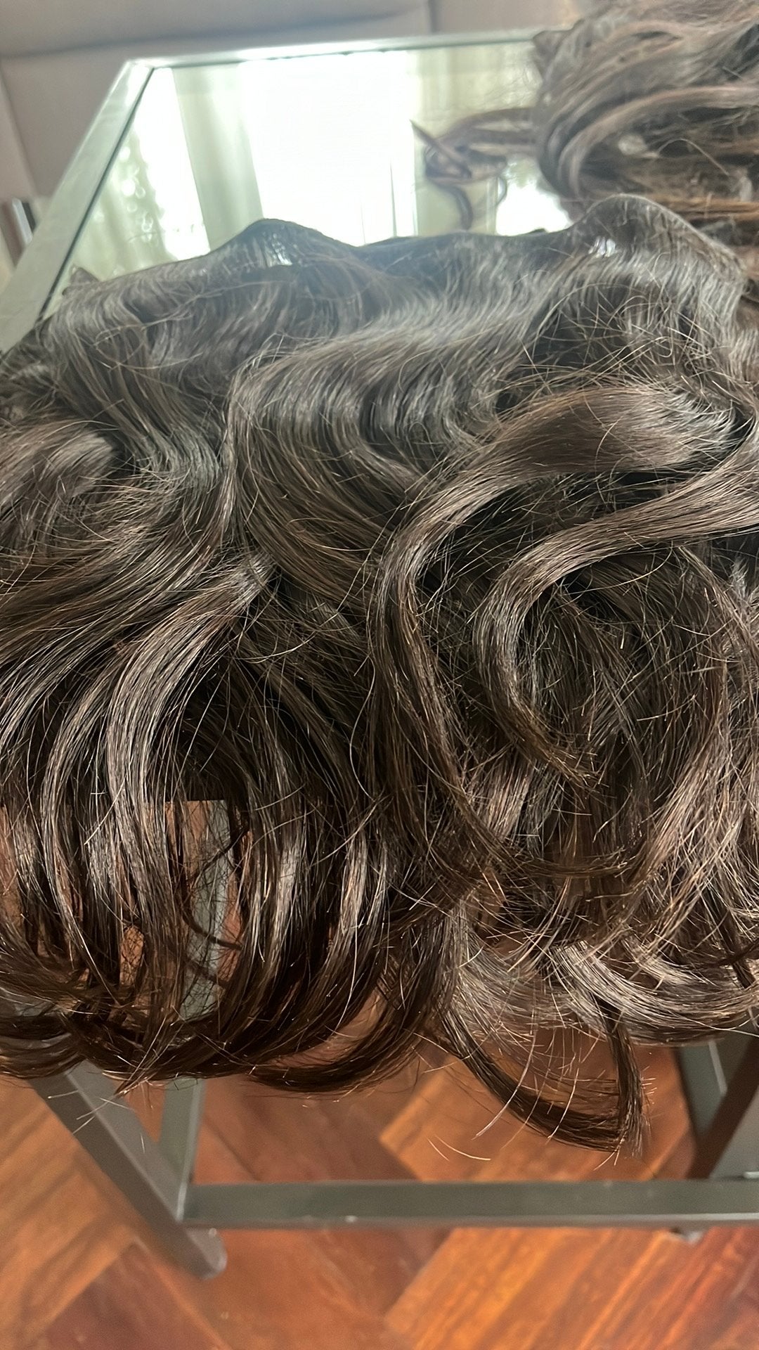 Hair extensions, real hair. New and used., Ophalen of Verzenden, Gedragen