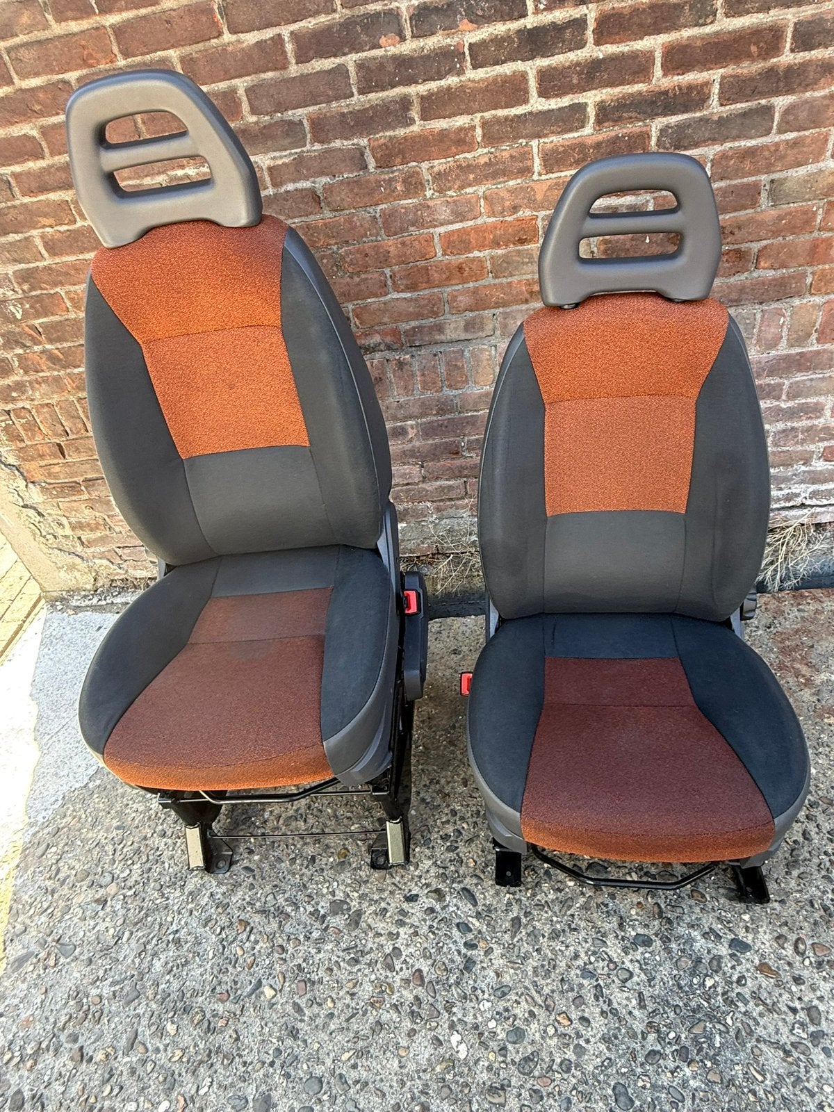 Ducato stoelen set bestuurder en bijrijdersstoel boxer jumpe, Auto-onderdelen, Ophalen, Gebruikt, Citroën