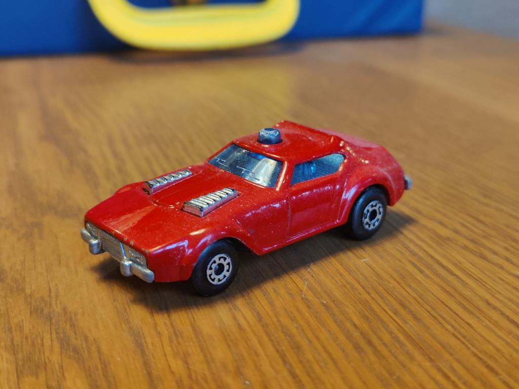Matchbox Fire Chief ROOD Brandweer, Ophalen of Verzenden, Zo goed als nieuw, Bus of Vrachtwagen