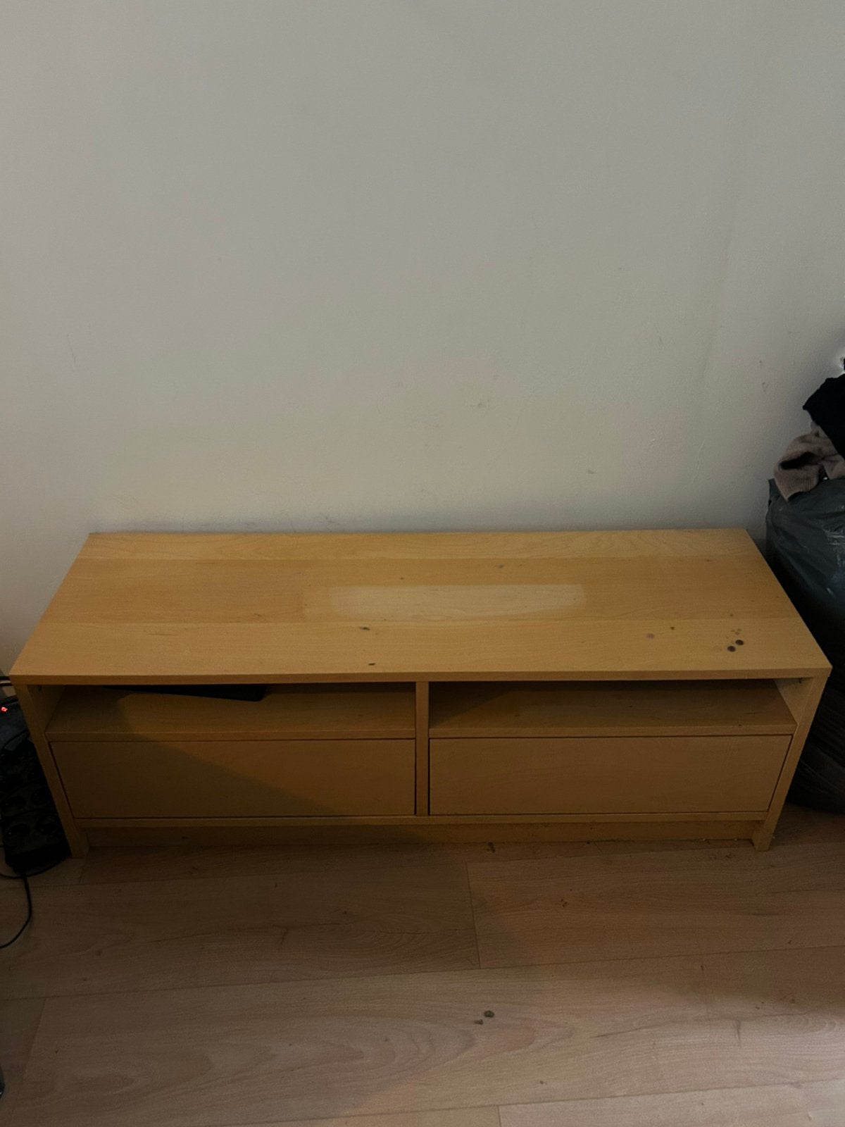 Tv meubel met lades, Ophalen, 100 tot 150 cm, Zo goed als nieuw, Minder dan 100 cm
