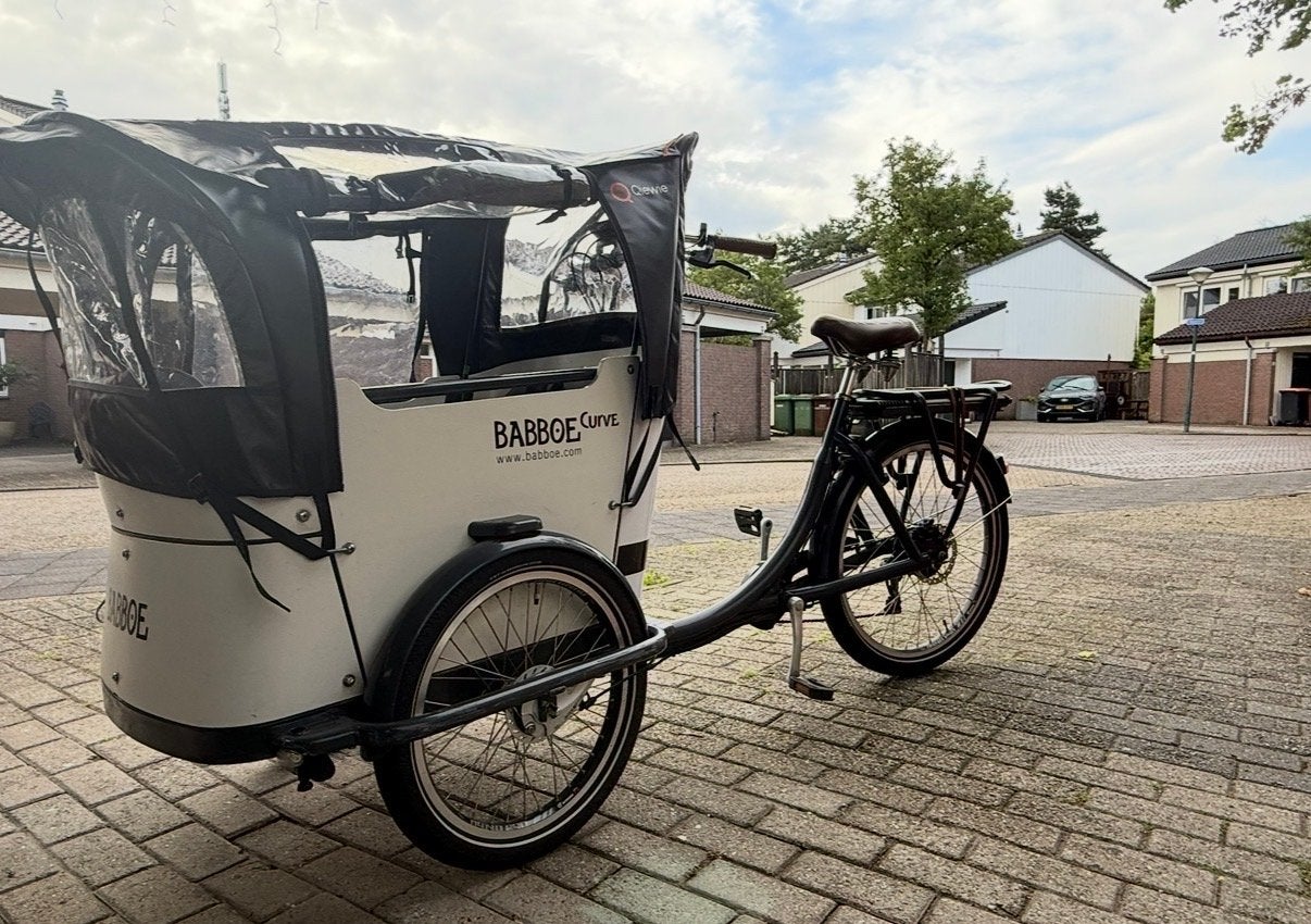 Babboe E-Curve 2018 | Nieuwe Accu & Elektronica | ZGAN, Fietsen en Brommers, Fietsen | Bakfietsen, 4 kinderen of meer, Elektrisch