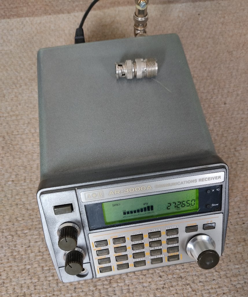 AOR AR 3000A receiver/scanner allmode 100khz - 2036mhz, Telecommunicatie, Zenders en Ontvangers, Ophalen of Verzenden, Gebruikt