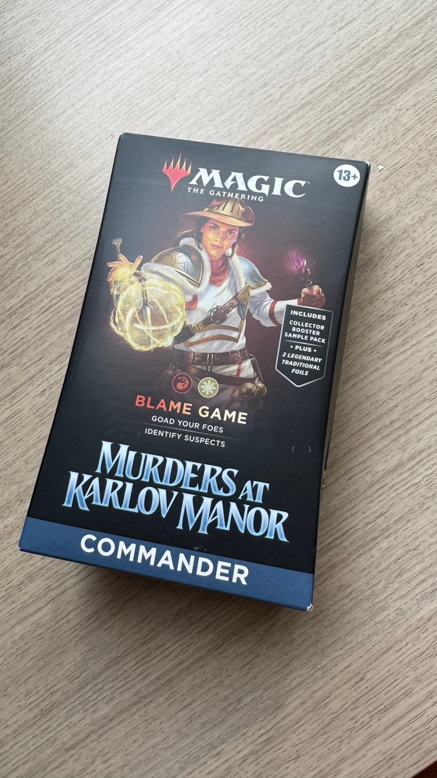 Magic: The Gathering Commander Deck Blame Game, Ophalen of Verzenden, Nieuw, Speeldeck, Foil