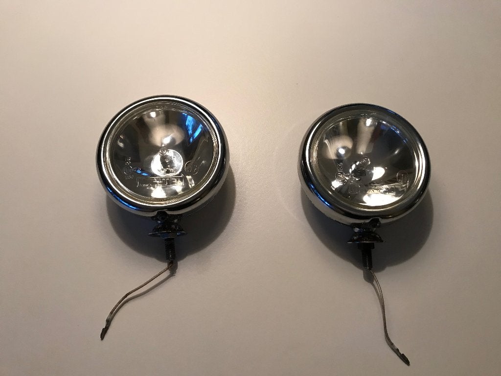 Mini R50 verstralers met bevestigingsbeugels, Ophalen of Verzenden, Gebruikt, Mini