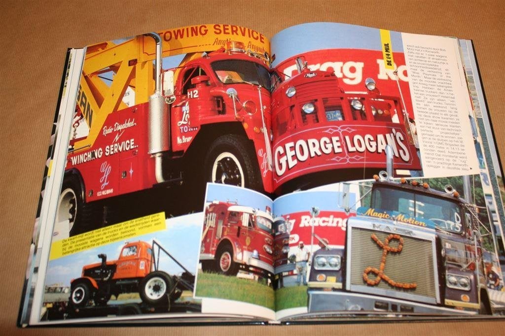 Gouden boek van de snelste trucks ter wereld, Ophalen of Verzenden, Gelezen, Tractor en Landbouw