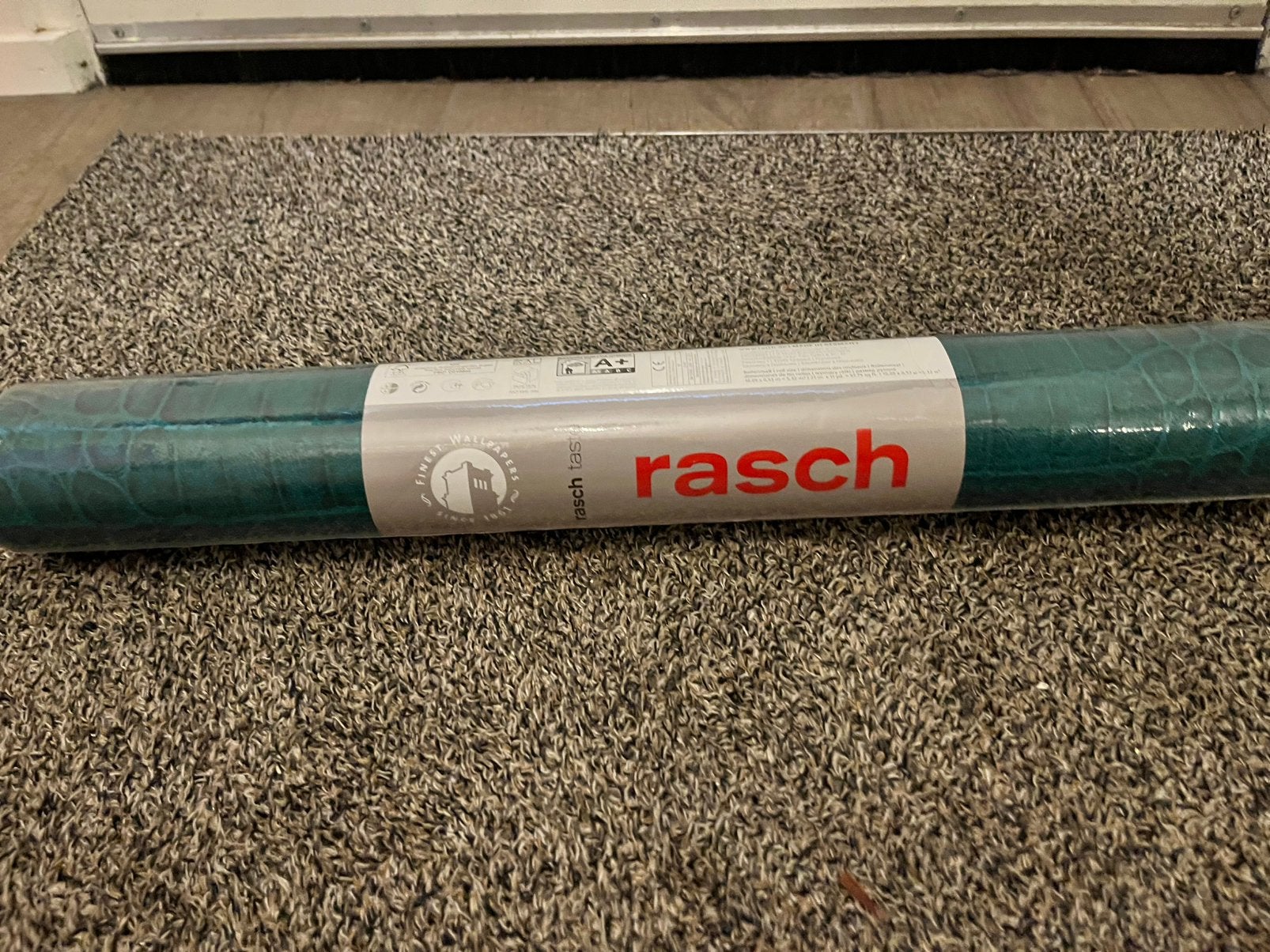 Rasch behang, Huis en Inrichting, Ophalen, Groen