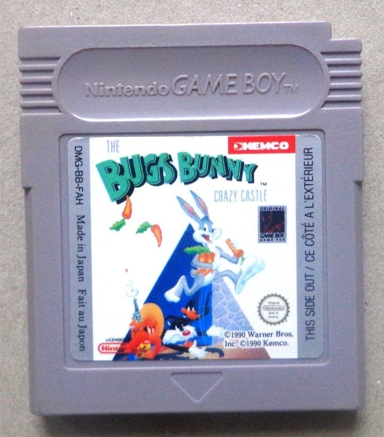 Bugs Bunny Crazy Castle voor de Nintendo Gameboy, Spelcomputers en Games, 1 speler, Ophalen of Verzenden, Gebruikt, Vanaf 3 jaar