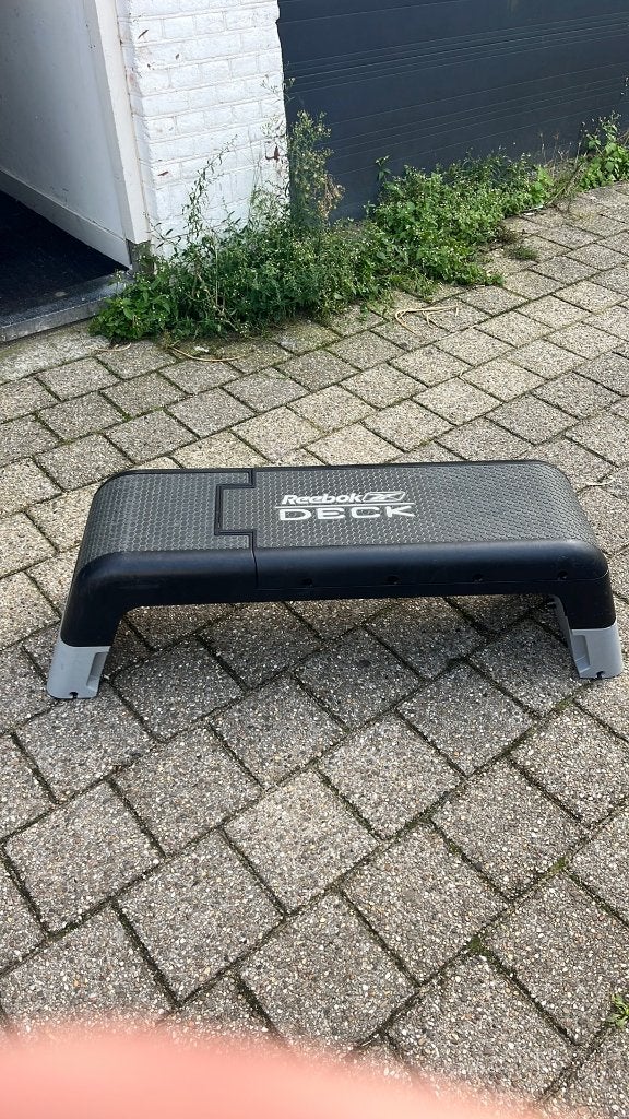 Reebok Deck verstelbare fitnessbank / stepbank – goede staat, Ophalen, Zo goed als nieuw, Fitnessbank