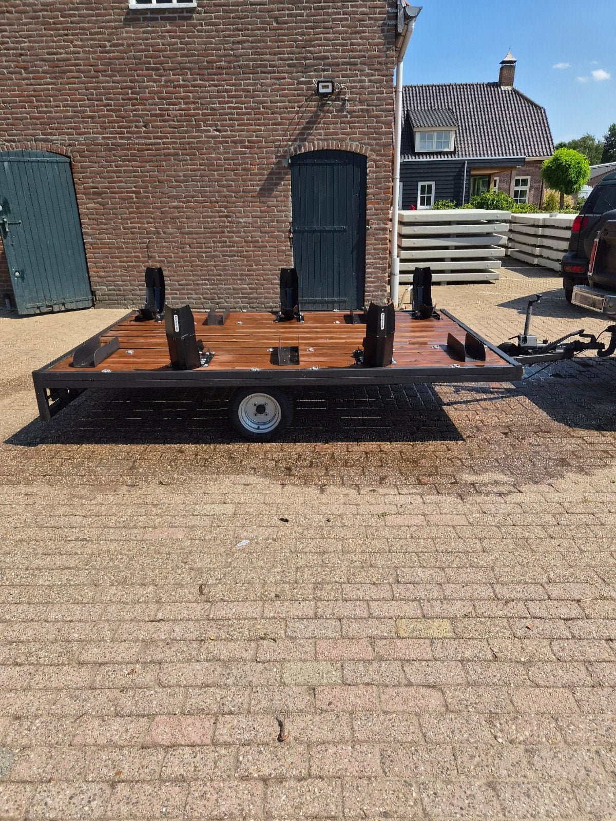 mooie platte kar onder de 750 kilo, Ophalen