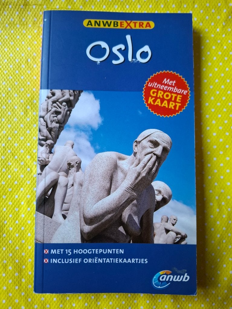 ANWB Extra Oslo Reisgids met uitneembare kaart, Europa, Ophalen of Verzenden, Reisgids of -boek, ANWB