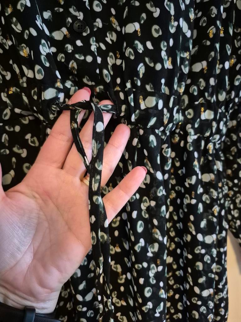 Madness Jurk Maat M met onderjurk, Kleding | Dames, Jurken, Maat 38/40 (M), Zwart, Magnesium, Ophalen of Verzenden