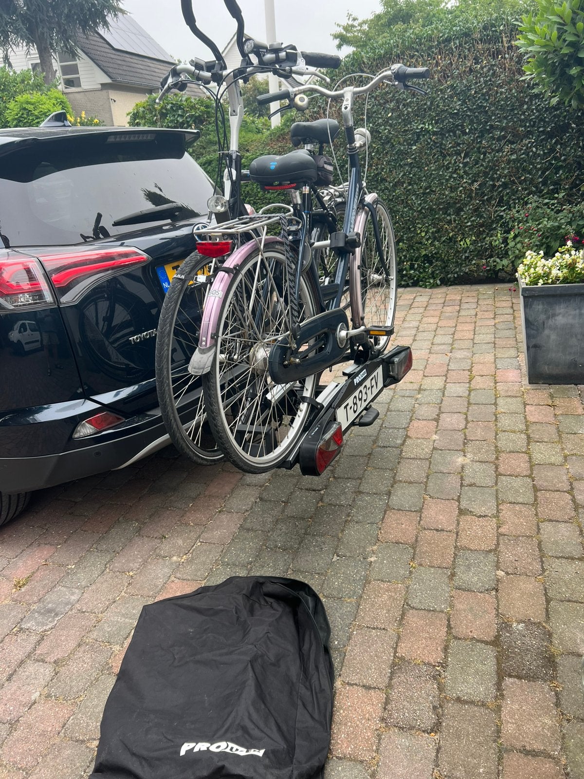 Pro user Diamant SG2 kantelbare fietsdrager, Ophalen, Zo goed als nieuw, Trekhaakdrager