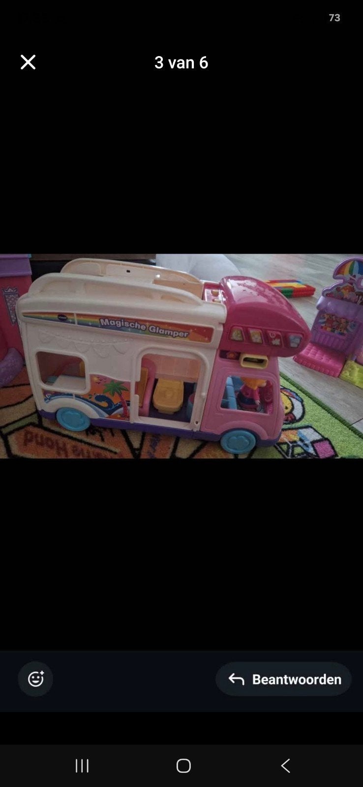 Fisher-Price Little People Magische Glamper Camper, Ophalen, Gebruikt, Overige typen